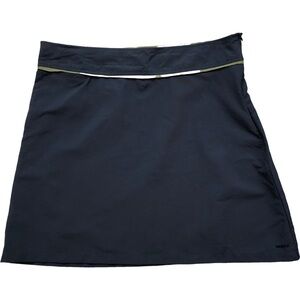 KAVU Women’s 14‎ Nylon Athletic Outdoor Hiking Skirt Blue Athleisure Activewear